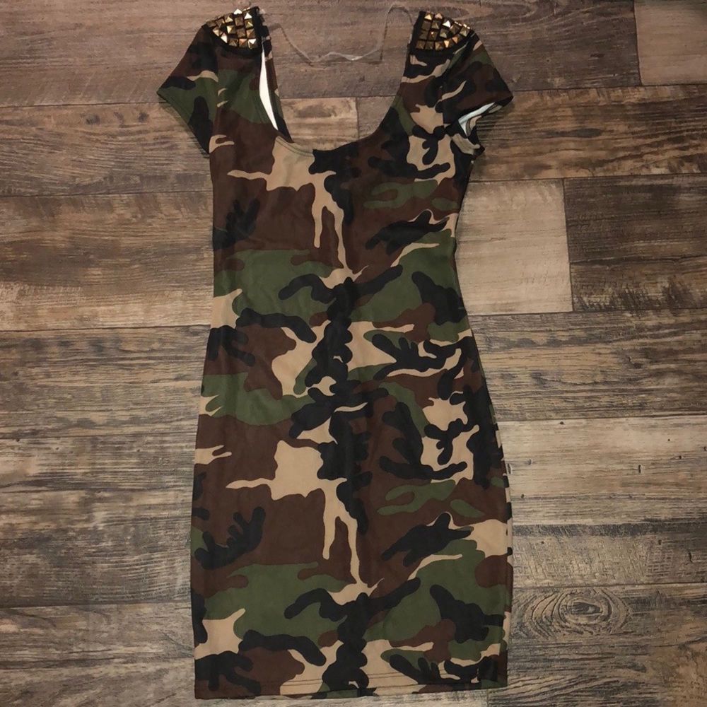 Camo dress 👗